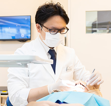 患者さんへ負担の少ない治療